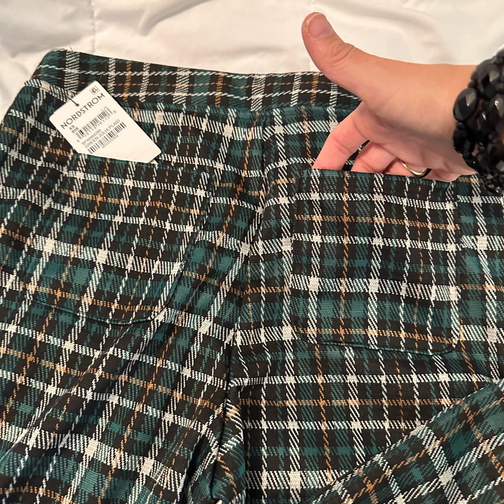 BP Bootcut Plaid Pants